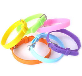 時尚軟膠手環 環保PVC材質，立體感LOGO，美發飾品銷售新風尚