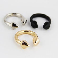 歐美夸張潮人哥特式朋克鉚釘箭頭食指戒指女指環(huán)飾品批發(fā)廠(chǎng)家直銷(xiāo)，引領(lǐng)個(gè)性時(shí)尚潮流